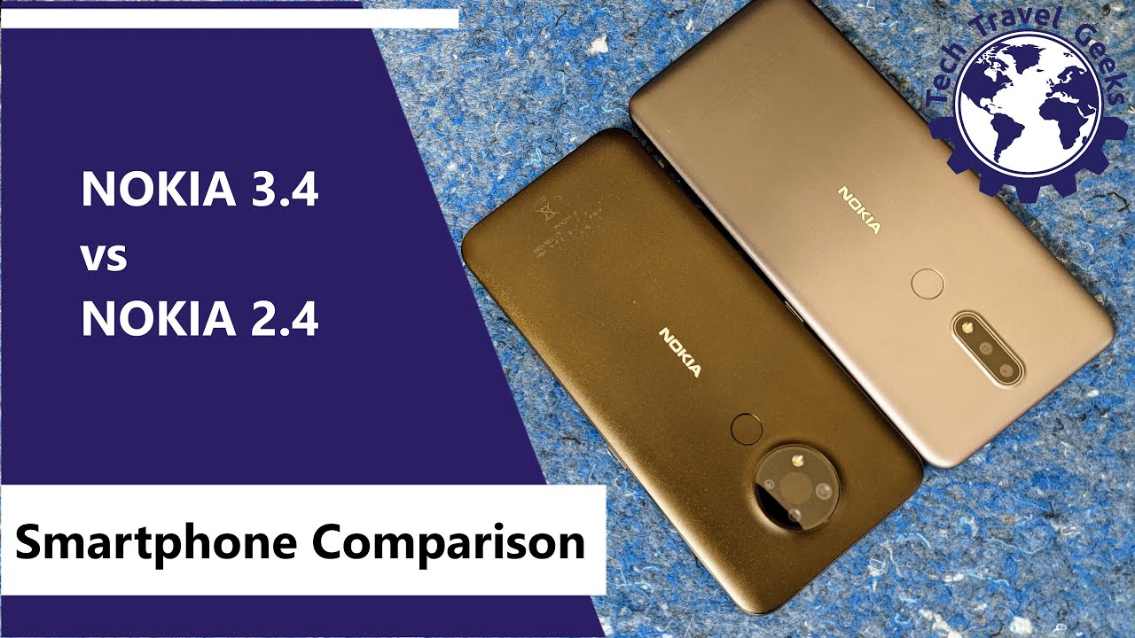 Nokia 3.4 vs Nokia 2.4 - Smartphone Comparison