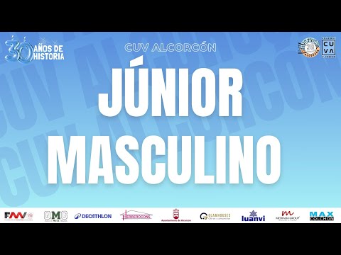 CUV ALCORCÓN - CVLEGANÉS.COM (JUNIOR MASCULINO PRIMERA DIVISIÓN PREFERENTE)