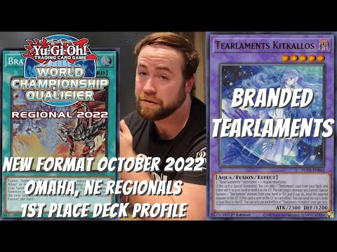 Yugioh October 2022 Omaha, NE Regional 1st Place Deck Profile - Branded Tearlaments - Colin Gurney