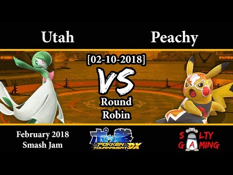[2018-02-10] Pokkén - Utah (Gardevoir) vs Peachy (Pikachu Libre) RR