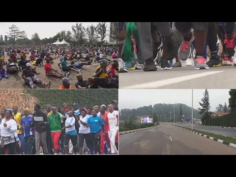 Kigali's first monthly car free day encourages more exercises