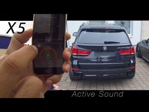 Active Sound von insidePerformance für BMW X5 (F15) und BMW X6 (F16) - z.B. M50d - Soundbooster