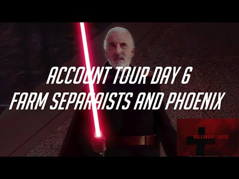 HollywoodShono's Free to Play 6 Day Account Tour in Star Wars Galaxy of Heroes