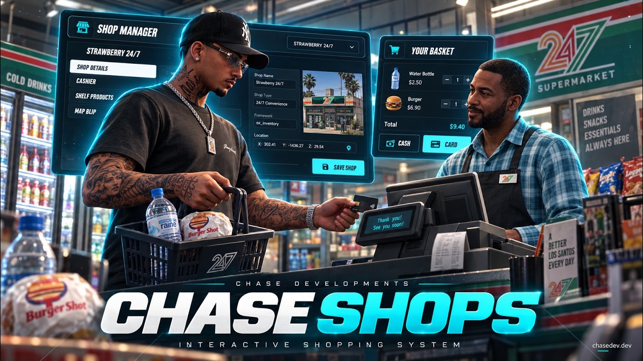 Chase Shops Script project preview