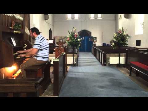 Meditation from Thais by Massenet on church organ. Played by Michael Carter  - MichaelCarter4Music