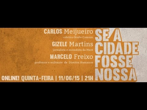 Bate-papo sobre a cidade