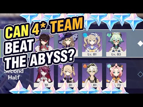 4⭐ VS current meta Spiral Abyss? is that possible? | Genshin Impact