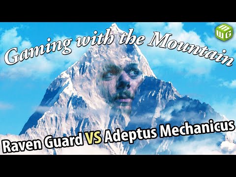 Raven Guard vs Adeptus Mechanicus Warhammer 40k Battle Report Gaming with the Mountain Ep 07