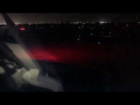 미국 오스틴 버그 스톤 국제공항 DL1344 비행기 이륙 - 240112 05:48