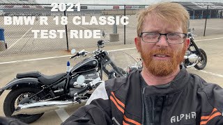 BMW R18 TEST RIDE 2021 Model