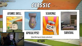 Sodapoppin plays 60 Seconds (New Update/DLC - CATomic Adventure)