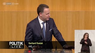 Gerhard Kaniak - Tabak- und Nichtraucherschutzgesetz (2. Wortmeldung) - 10.12.2025