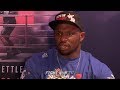 DILLIAN WHYTE SPEAKS ON COME FROM BEHIND KO WIN OVER DERECK CHISORA - WHYTE CHISORA 2 FULL PRESSER