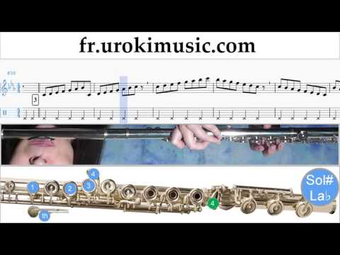 Cours de Flute Sia - The Greatest Tuto Partitions Partie#1 um-829