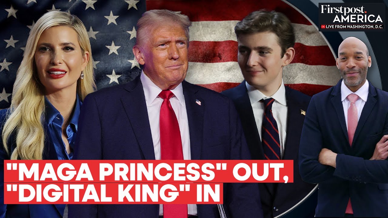 Trump's Family Power Shifts, Barron Steals Spotlight from Ivanka | Firstpost America