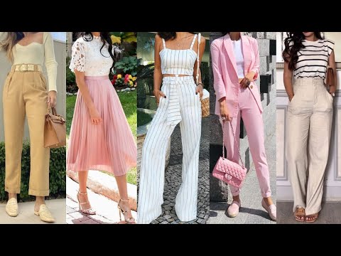 LOOKS y OUTFITS CON LA ROPA EN TENDENCIA DE MODA PARA ESTA PRIMAVERA VERANO 2024
