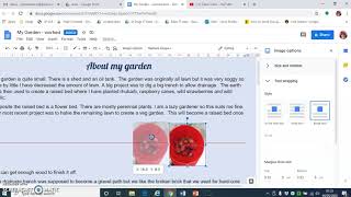 Insert and format pictures in Google Docs