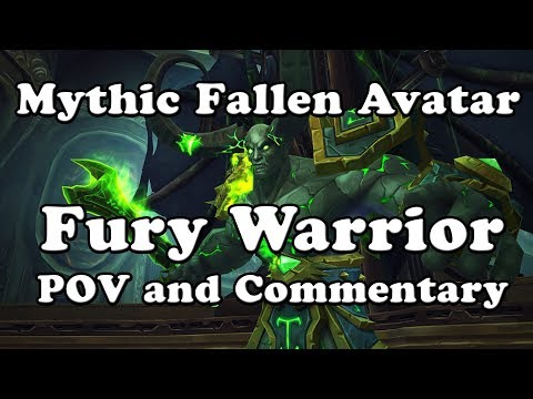 Mythic Fallen Avatar Fury Warrior POV and Commentary