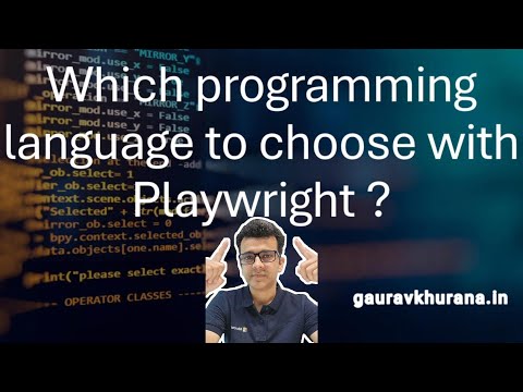 Best Language For Playwright Typescript Vs Java Vs Python Vs Net