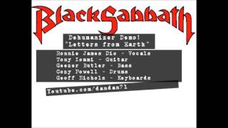 Black Sabbath &quot;Letters from Earth&quot; Dehumanizer  Demo Alternate Lyrics unused song