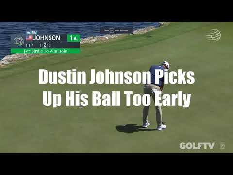 DJ Picks Up Ball Early - Golf Rules Explained