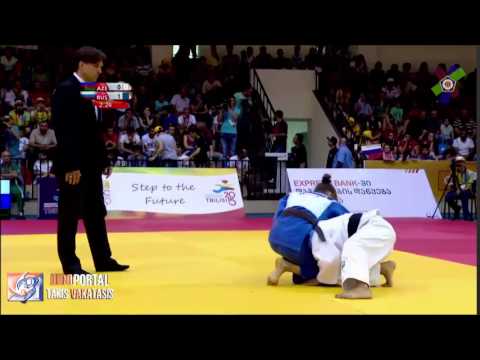 European Youth Olympic Festival Tbilisi 2015 Final -40kg HAMIDOVA (AZE) vs. KUTERINA (RUS)