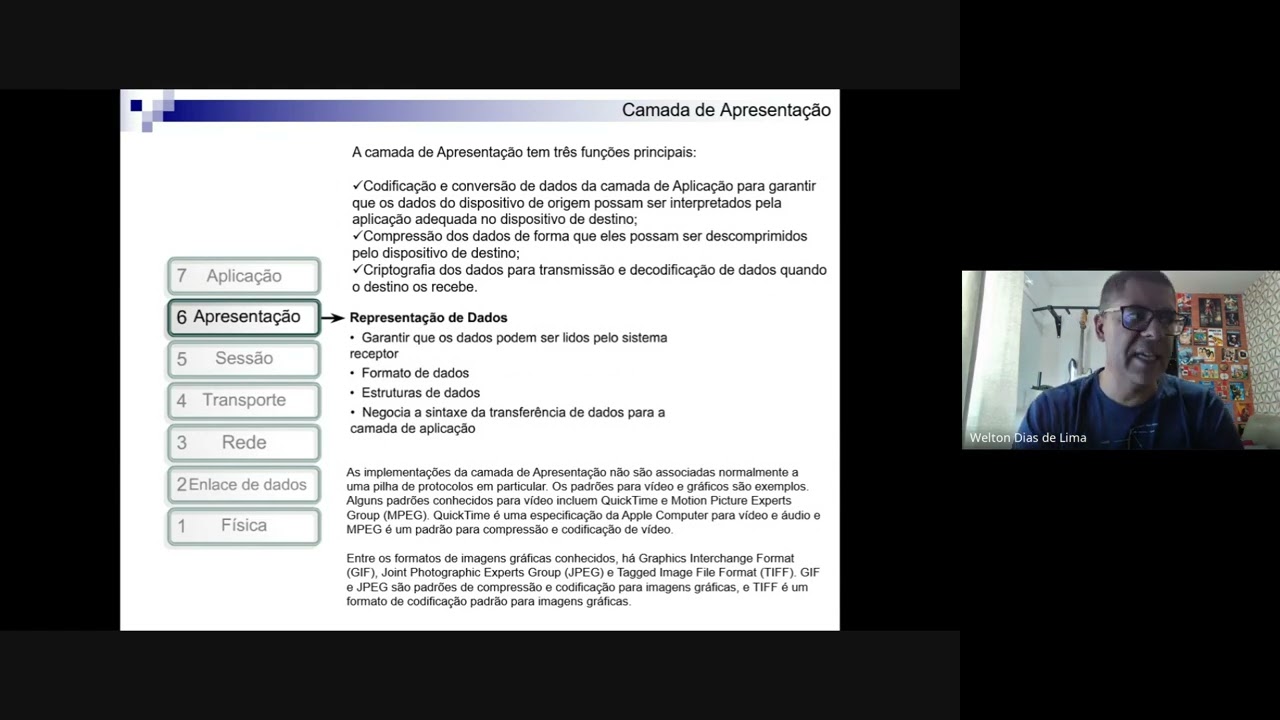 Redes de Computadores - Aula: Camada de Aplicação (TCP/IP)