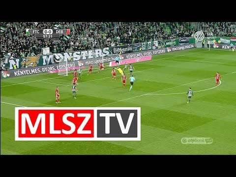 Varga Roland gólja a Ferencvárosi TC - DVSC mérkőzésen