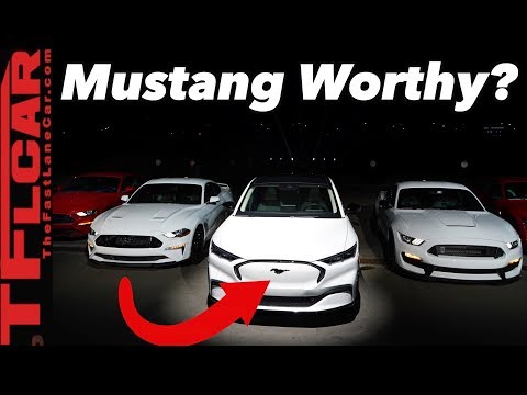 Is The 2021 Ford Mustang Mach-E A TRUE Mustang? Video