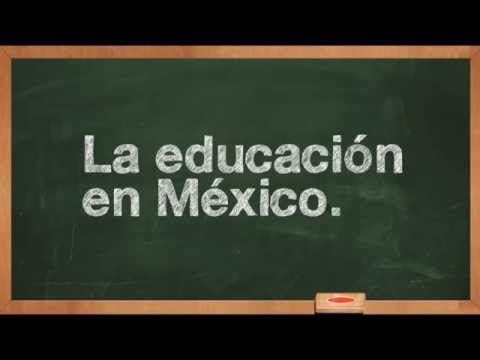 Datos sobre la educación en México