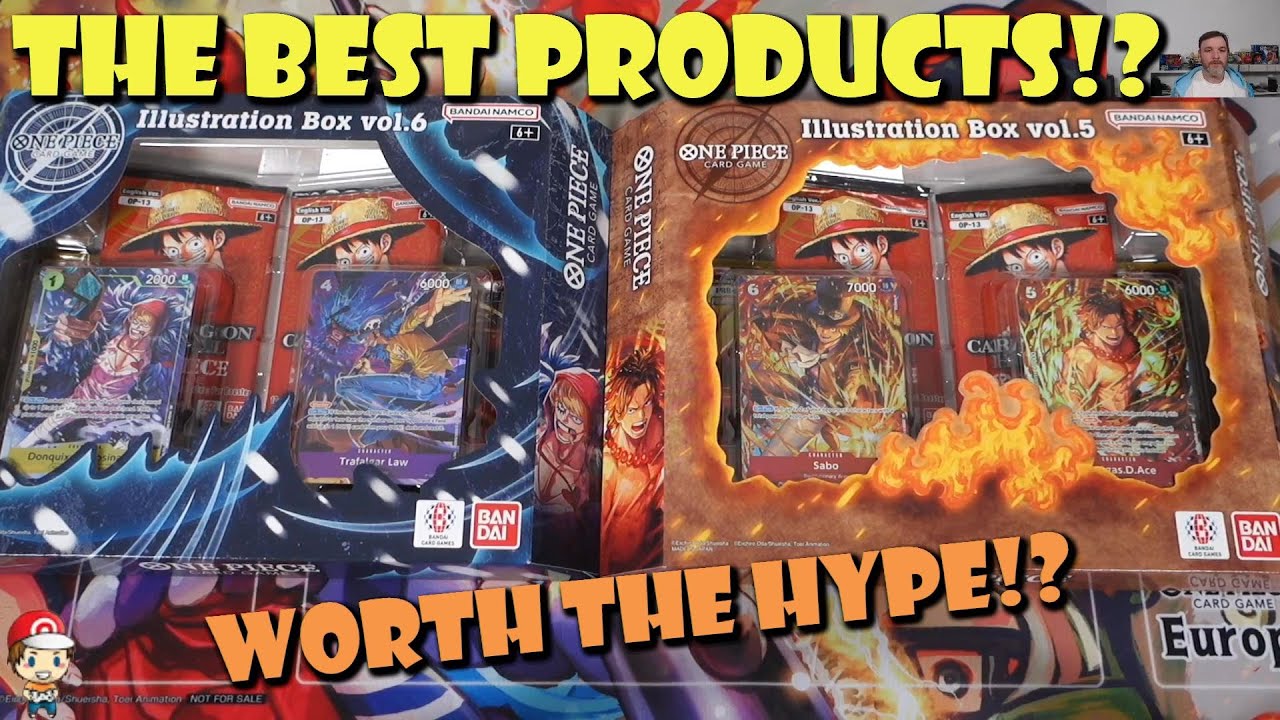 Opening the BEST One Piece Card Game Products! Are Illustration Boxes Worth the Hype? (One Piece TCG