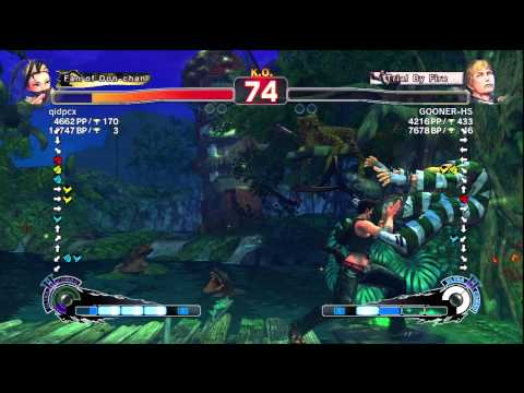 qidpcx [Ibuki] vs. GOONER-HS [Cody] | SSF4 Arcade Edition