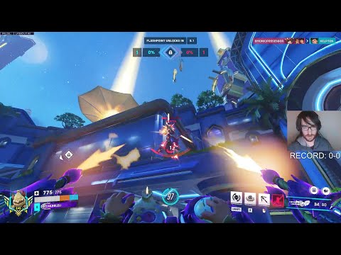 22K DMG! 36 ELIMS! WRECKING BALL MAIN! HARBLEU HAMMOND GAMEPLAY OVERWATCH 2 SEASON 18