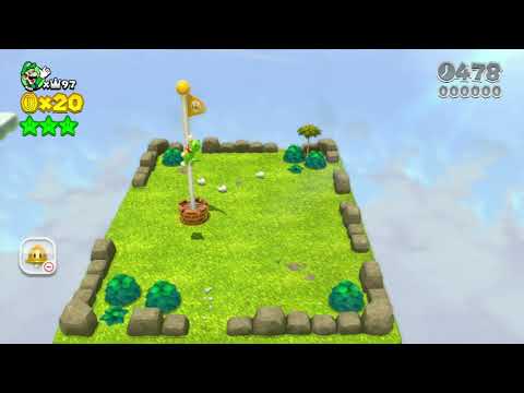 Super Mario 3D World 11-5 Speedrun - Time: 22 (Former WR)