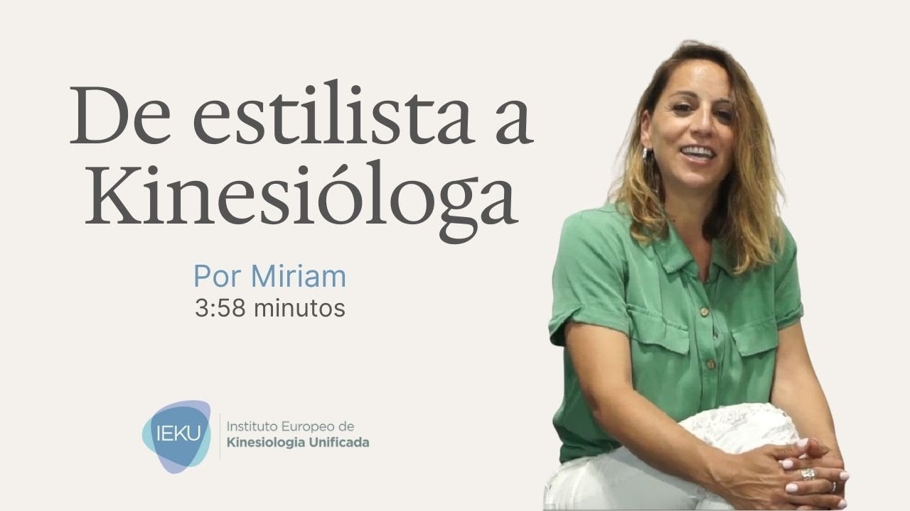 Míriam Vilchez, de estilista a kinesióloga