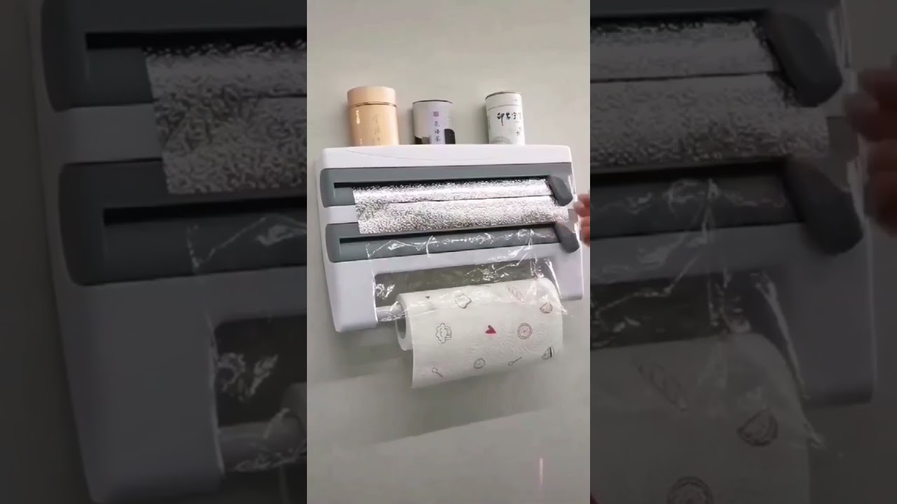 The multifunctional wall kitchen roll holder for all your kitchen accessories.