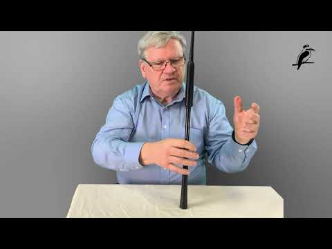 Basics - 2 - Positioning fingers on the practice chanter - Beginners chanter