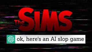 AI Slop is taking over The Sims, i guess.
