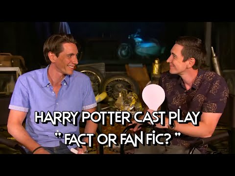 The Harry Potter cast play "Fact or Fan Fic?"