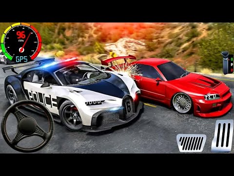 Police Car Chase Simulator 3D Game - Real Cop Cars Driving Simulator 2025 - Android GamePlay
