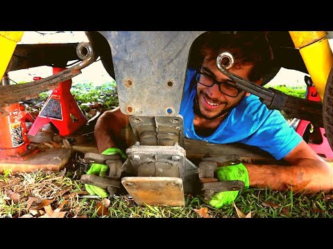 We broke down in AL again! Backyard Axle Equalizer Repair- Replacing MORyde Rubber Equalizer Blocks