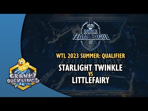 Starlight Twinkle vs LittleFairy - World Team League 2023 Summer: Qualifier | StarCraft 2