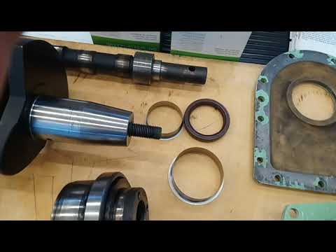 Volvo Penta MD6A sealing surface refit using SKF Speedi-sleeves