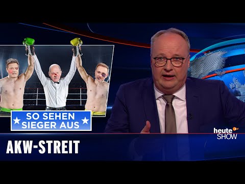 Kanzler-Machtwort: Drei AKWs laufen weiter | heute-show vom 21.10.2022