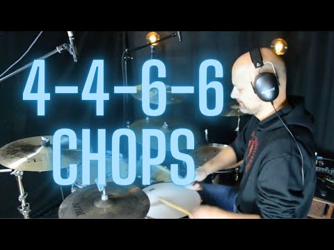 The Fills I like n°3 - Intermediate DRUM CHOPS 4-4-6-6 - fill per batteria