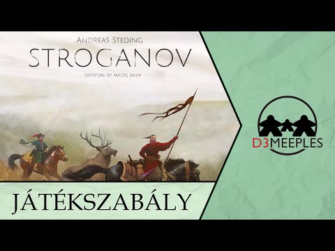 JÁTÉKSZABÁLY: STROGANOV - d3meeples