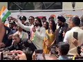 Ye Bharat Ka Tiranga He Kabhi Jhukega Nhi Allu Arjun In NEWYORK