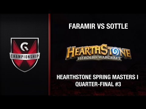 Faramir vs Sottle - GC's 2015 Hearthstone Spring Masters I (QF #3)