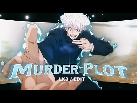 Satoru Gojo vs Toji | M*rder Plot | Edit/AMV 🐐🕺🔥