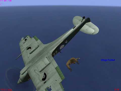 Il-2 Sturmovik: Folding wings in flight